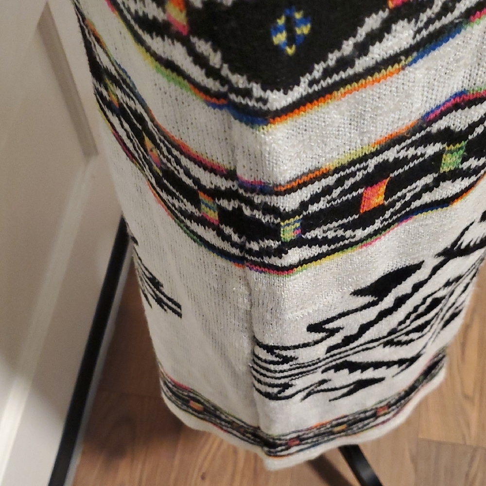 Pinklicious Chic Geometric Open Front Cardigan - Picture 6 of 8